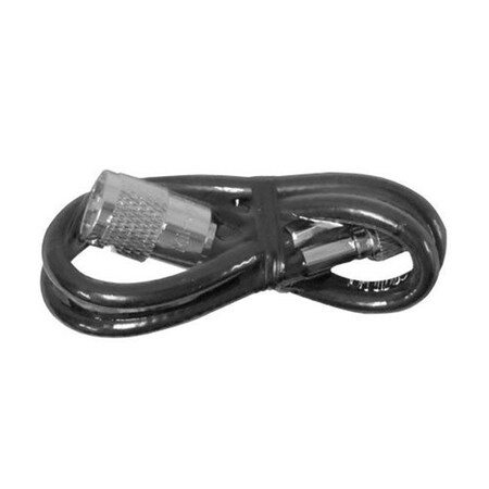 Procomm Procomm 1DHMPL 12 in. RG59 PL259 & Double Mini UHF Male 1DHMPL